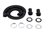 Rain Barrel Hose Connector Kit 39.4 Inch Plastic Rain Barrel Diverter Linking Kit for Rainwater V1294-YM0901-3111240160611
