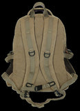 FIB Washed Canvas Backpack Bag in Khaki V563-A1206C-KHAKI