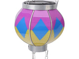 Hot Air Balloon Solar Lantern Iron Portable Hanging Outdoor Decorative Lantern Lamp for Patio Garden V1294-YM0901-3111240202612