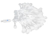 50LED String Lights IP45 16 Colors USB Remote Water Drop Lamp for Outdoor Courtyard Lawn V1294-YM0901-3119210083011