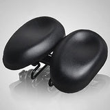 Bicycle Saddle - Comfort Bicycle Saddle - Unisex - Ergonomic - Soft Double Padded Saddle Cover V1188-ZXY-131-131