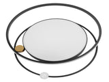Modern LED Ceiling Light Dimmable Flush Mount Ceiling Lamp with Remote Control for Bedroom Living V1294-YM0901-3119250024612