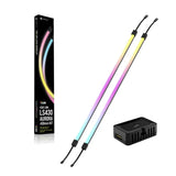 Corsair iCUE LINK LS430 Aurora RGB Light Strips - 430mm Kit 4301010mm, magnetic mount, black, V1202-V2-CAC-ICLK-LS350-430