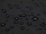 210D Cement Mixer Protective Cover, Outdoor Equipment Rain Shield, Heavy Duty Oxford Waterproof UV V1107-119-87150-BLK-210D