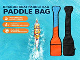 Long Dragon Boat Paddle Bag with Adjustable Shoulder Strap, Waterproof 420D Oxford Paddle Carry Case V1341-ZY-TPPBPDCE-BLACK