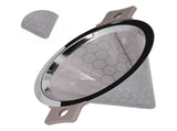 Cone Shaped Strainer Double Ear Stainless Steel Small Strainer for Coffee Tea Leaves Milk Tea V1294-YM0901-3118210147011