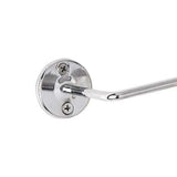 6x 610mm Chrome Towel Rail Stainless Steel Holder Rack V563-9310346100601-6PCS