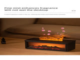 Fireplace Flame Effect Aroma Diffuser & Humidifier with 7-Colour Light, Timer & Remote Control V888-ELOSUNG35860