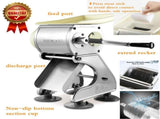 2-in-1 Multi-function Commercial Meat and Vegetable Cutting Machine Manual Meat Slicer Shredder V1107-CS-UAZGGZ9