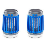 2pcs Solar and USB Mosquito Killer Camp Lamp Flashlight -Orange V1308-DSZKI-913-1