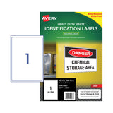 AV Laser Label L7067 1Up Pk25 DS-AV959067