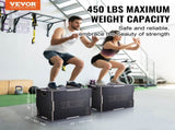 3 in 1 Plyometric Jump Box, 30/24/20 Inch Wooden Plyo Box, Platform & Jumping Agility Box, Anti-Slip V952-SHYTX302420YJ3BI5V0
