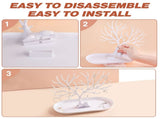 Antlers Jewelry Display Stand with Drawers, Necklace Earring Bracelet Jewelry Organizer Display V1192-AZ-W-16621