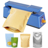 Electric Heat Sealing Machine Heat Sealer Hand Press Vacuum Food Plastic Bag Impulse Sealer V1263-JX-1963