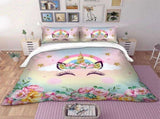 Unicorn Eyes Ophelia Atelier Quilt / Doona / Duvet Cover set V745-AQ042329D3