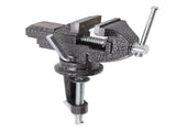 Bench Vise 360 Degree Rotating Cast Steel Small Clamp On Table Vise for Woodworking Jewelry Making V1294-YM0717-3114220068211
