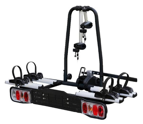 Bicycle E Bike Car Rack - Tow Ball - 2 Bike - With Lights V572-ST-B0112EB