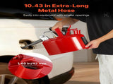 Safety Gas Can, 9.5 L Type II Red Safety Can for Gasoline with Stainless Steel Flame Arrester, V952-IIXAQGHSJS25Y4I7A001V0