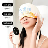 6-Zone Airbag Heat Therapy Head & Eye Massager Precise Kneading Relaxes Neck and Head, Three-Level V1232-TBAMY-001