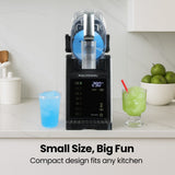 POLYCOOL 3L Slushie Frozen Drink Maker, Home Slush Machine, Fast Chilling, Easy Digital Controls V219-FDSSLSPYD2LA