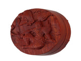 Magnetic Push Slider Stress Relief Handmade Rosewood Crafted Rotating Fidget Toys for ADHD juvenile V1294-YM0706-3115230080015