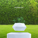 GOMINIMO Magnetic Levitating Plant Pot White V227-3720101000000