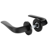 Entry Door Handle Lock Locking Lever Handle Set Reversible for Right Left Sided DoorsI Style V1294-YM0721-3114200099012