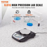 VEVOR Analytical Balance Lab Scale 600g x 0.01g 6 Units Conversion Electronic V952-SYSCHTP001G0QUY4VV3