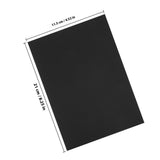 50 Sheets Cardstock Paper Craft Cards Black Smooth 180gsm Thick V1370-AZ4-18025
