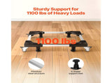 Fridge Stand Mobile Base, 1100 lbs Load Capacity, Washing Machine Stand with 8 Locking Twin Wheels V952-JJBYTCSJSLG2YEKPTV0