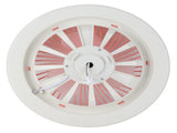 Ceiling Fan Light Small E27 30W Silent Adjustable LED Fan Lamp for Kids Room Bedroom 85265V V1294-YM0715-3119210312511