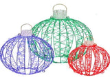 Jingle Jollys Christmas Lights 320 LED Fairy Light 3pcs Ball Decorations Set XMAS-MOT-BALL-RGB