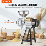 3000W Electric Grain Grinder Corn Wheat Flour Cereal Mill Wet & Dry V952-DDMPSGWYMJLJOM53QV3