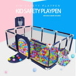 Baby Playpen Child Play Mat Interactive Safety Gate Slide Fence Game 12 Panels V201-EBA1228DB8AU