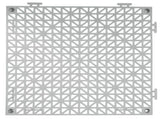 Modular Interlocking Cushion, 55 Pack 30 x 30 cm Splicing Mats, Soft PVC Interlocking V952-HZXSJDD1212YMI824V0
