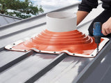 Roof Pipe Flashing Boot, Fit Pipe OD 254 to 457 mm, Flexible Silicone Roofing Jack Pipe Flashing, V952-WDGDTGHSEDPMXGHUIV0