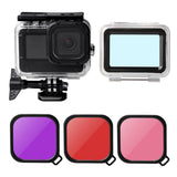 Waterproof Touch Case With Lens Filter For Gopro Hero10 / 9 PRL-5840ACD