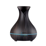 Devanti Aroma Diffuser Aromatherapy Dark Wood 400ml DIFF-519W-DW