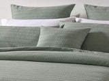 Bianca Kahlani Sage Waffle Quilt Cover Set Single V442-BCA-QUILTCS-KAHLANI-SAGE-SB