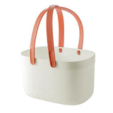 Shower Storage Basket Plastic Large Capacity Bath Storage Basket Container Organizer for Home V1294-YM0901-3112230110511