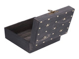 Treasure Props Storage Box with Password Lock Retro Wooden Storage Box for Home Living Room V1294-YM0523-3115210208511