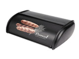 Large Capacity Stainless Steel Bread Box Holder Bin Container Kitchen Storage OrganizerBlack V1294-YM0901-3118200050012