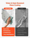 VEVOR Bathtub Shower Door 1295 x 1422 mm Frameless Foldable Tub Shower Door V952-PFYGM51W58HI1W5H9V0