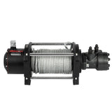 Industrial Hydraulic Winch 4535kg, Hydraulic Anchor Winch with 24m Strong Steel Cable, Hydraulic V952-YYJP10000B0000001V0