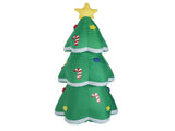 4.9FT Inflatable Xmas Tree LED Lighted 210T Polyester IP44 Water Resistant Blow Up Xmas Tree Yard V1294-YM0901-3115240123612