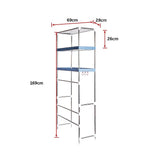 Storage Shelves Shelf 3 Tier Rack Portable Laundry Stand Unit Organiser V63-827801