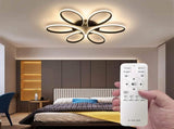 Modern LED Chandelier Flush Mount Lamp Remote Control V178-28961