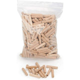 Wood Dowels Beech Wood Dowels Woodworking Supplies Drilling Dowels DIY - Wood color - Size 8-100mm V1102-145-01208-WOO-8-100MM