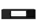Levede TV Stand Storage with LED 140cm Black TA1039-AU