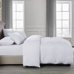 Royal Comfort Bamboo Cooling 2000TC Quilt Cover Set - Double-White ABM-10001247